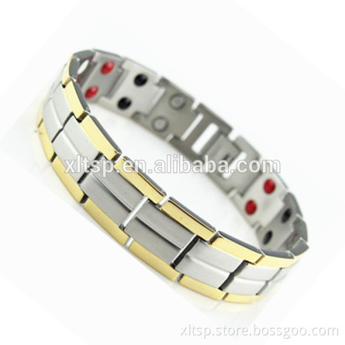 Best quality Sport energy bio magnetic stainless steel bracelet